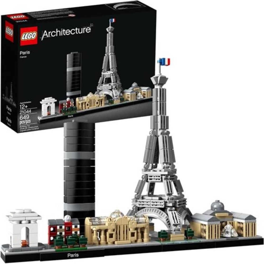 Architecture Paris Skyline, Collectible Model Building Kit with Eiffel Tower
